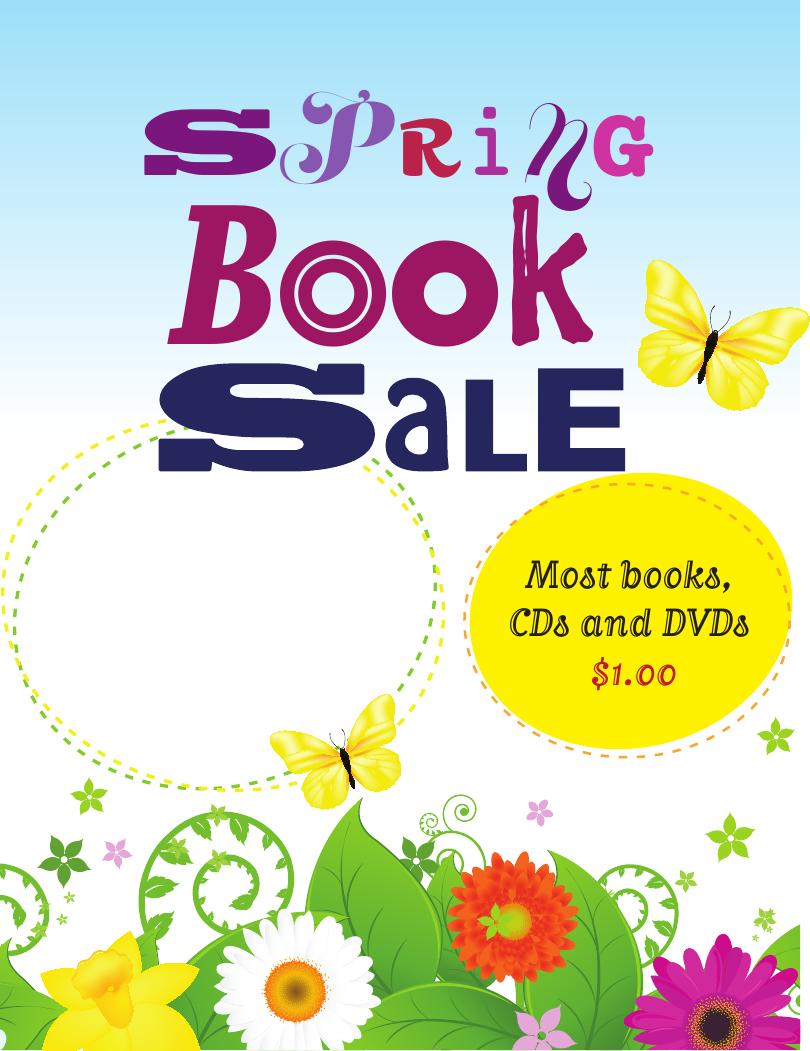 manoa library book sale flier